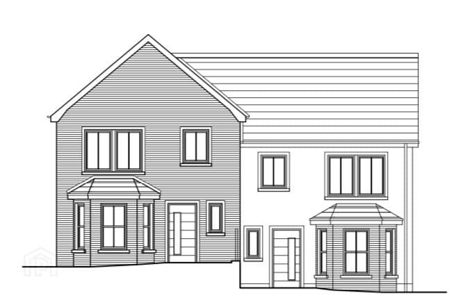 House Type C, Church Mews, Molesworth Street, Cookstown